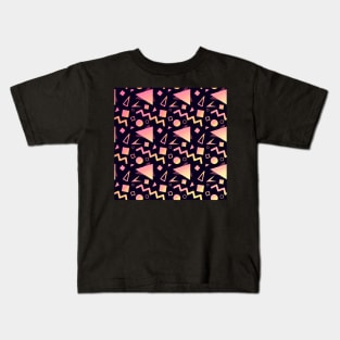 Arcade Carpet - Pastel Sunset Kids T-Shirt